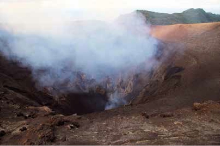 Mt. Yasur’s crater