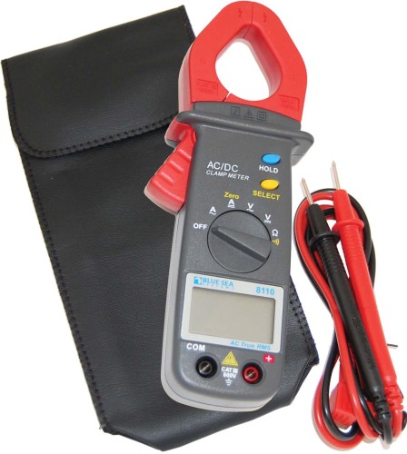 A good multimeter, such as this compact unit from Blue Sea, is invaluable when it comes to tracking down wiring problems related to corrosion.