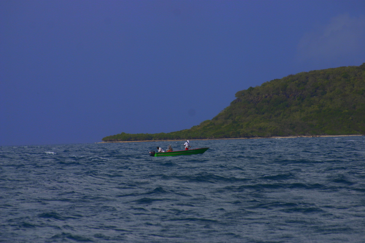 fishermen off guadeloupe
