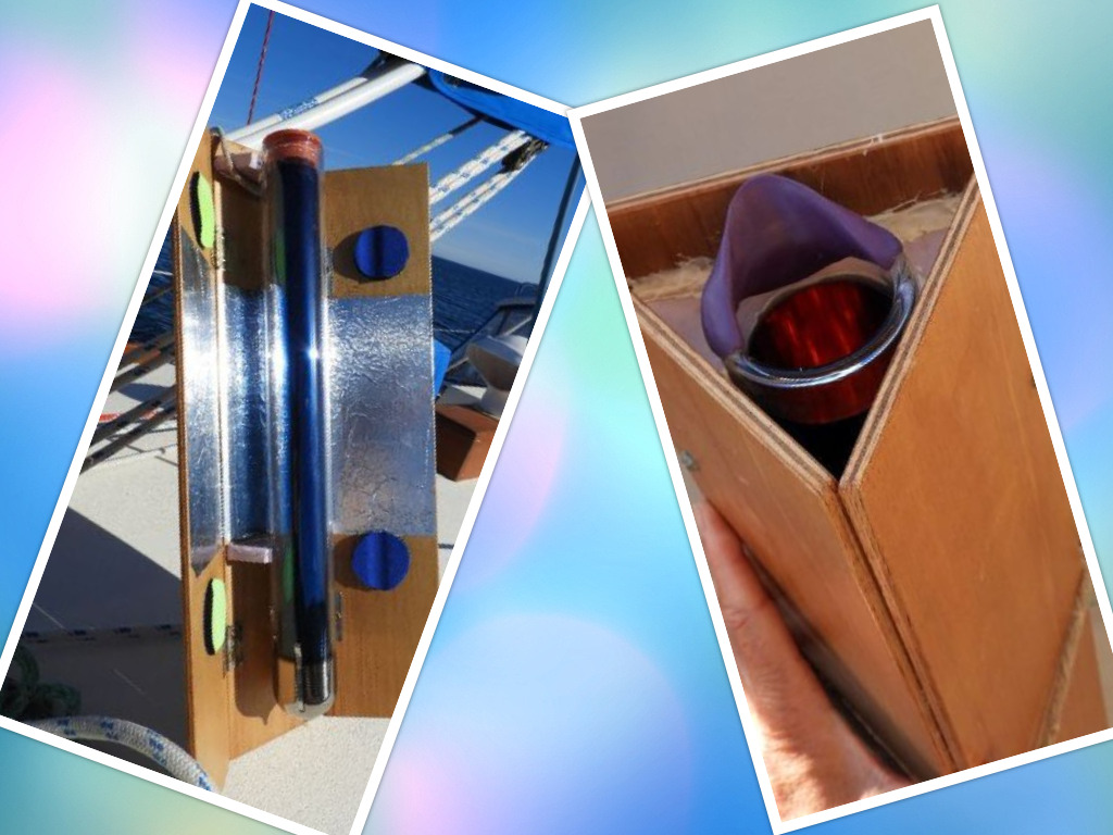 Solar Hot Water Tubes A Cool Item For Hot Showers Currents Bluewater Cruising